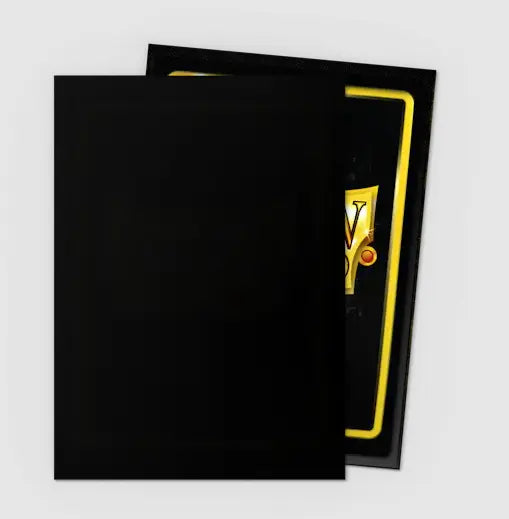 Black - Matte Sleeves - Standard Size (100)
