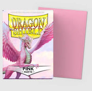 Pink - Matte Sleeves - Standard Size (100)