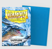 Sapphire - Matte Sleeves - Standard Size (100)