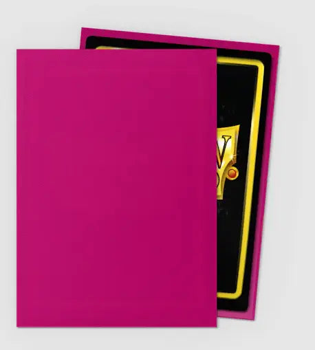 Magenta - Matte Sleeves - Standard Size (100)