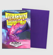 Purple - Matte Sleeves - Standard Size (100)