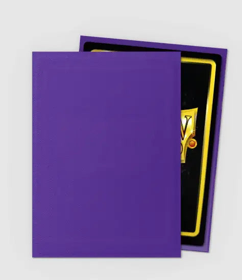 Purple - Matte Sleeves - Standard Size (100)