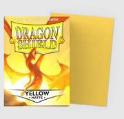 Yellow - Matte Sleeves - Standard Size (100)