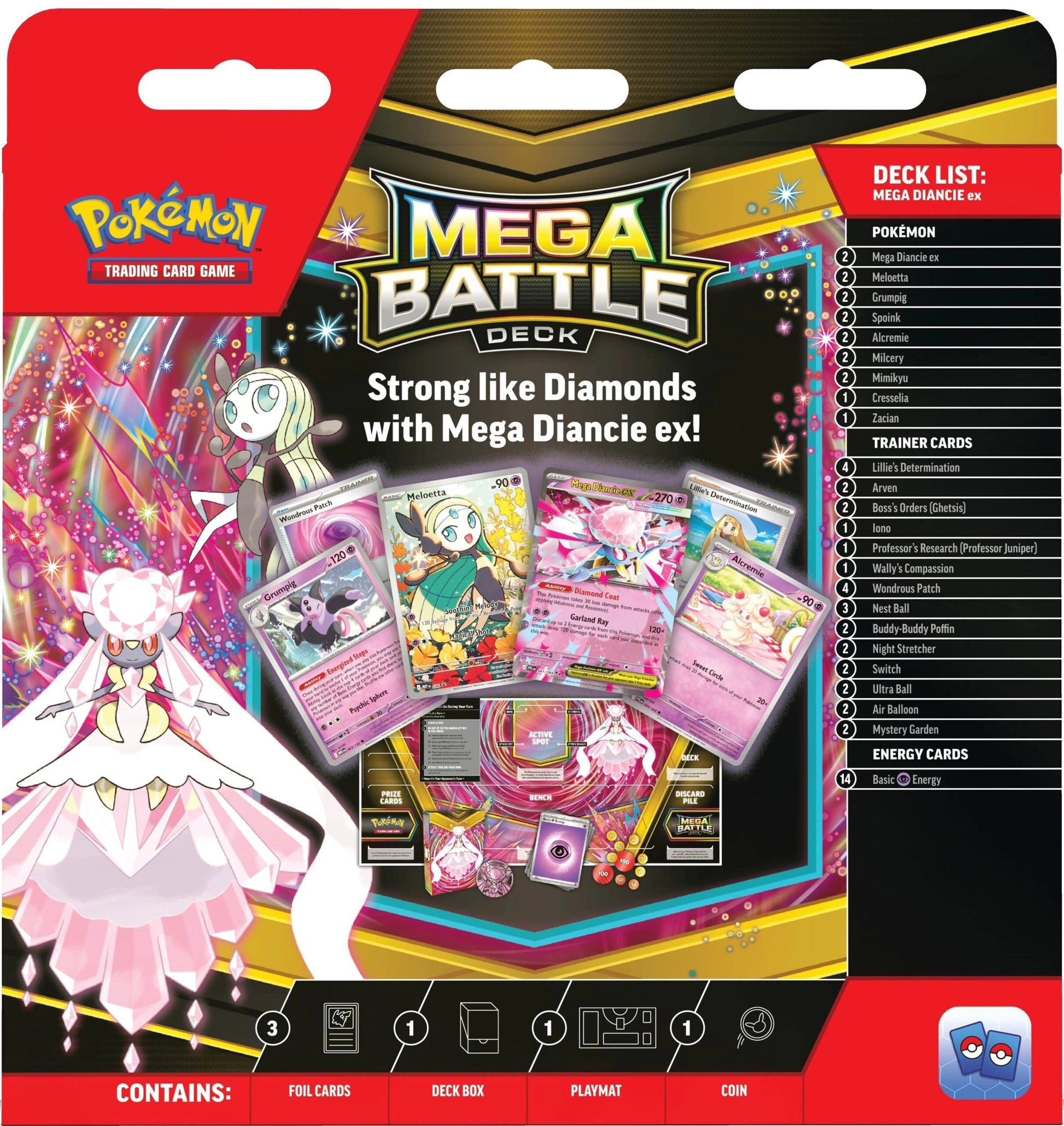 Pokémon TCG: Mega Battle Deck - Mega Diancie ex