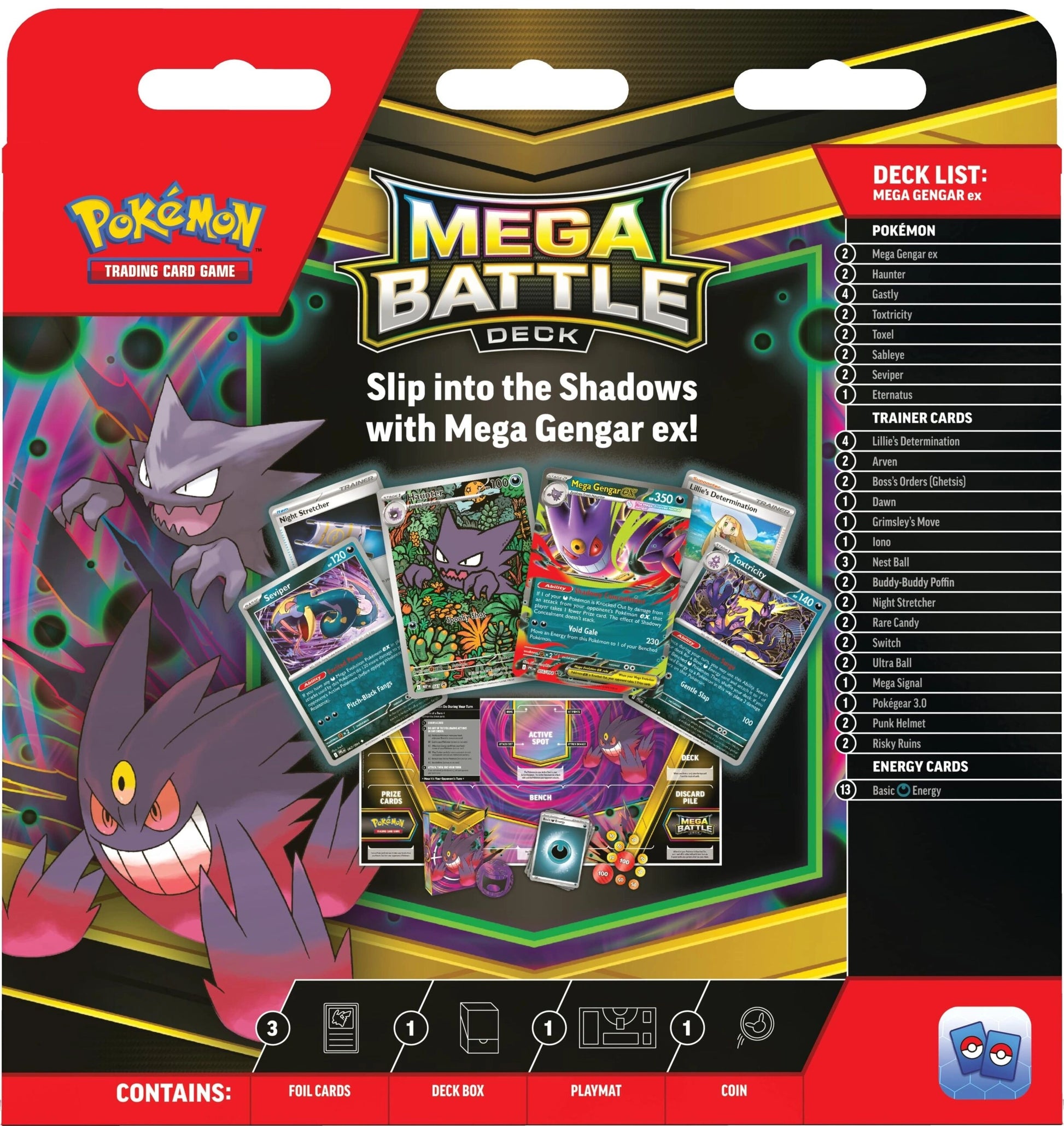 Pokémon TCG: Mega Battle Deck - Mega Gengar ex