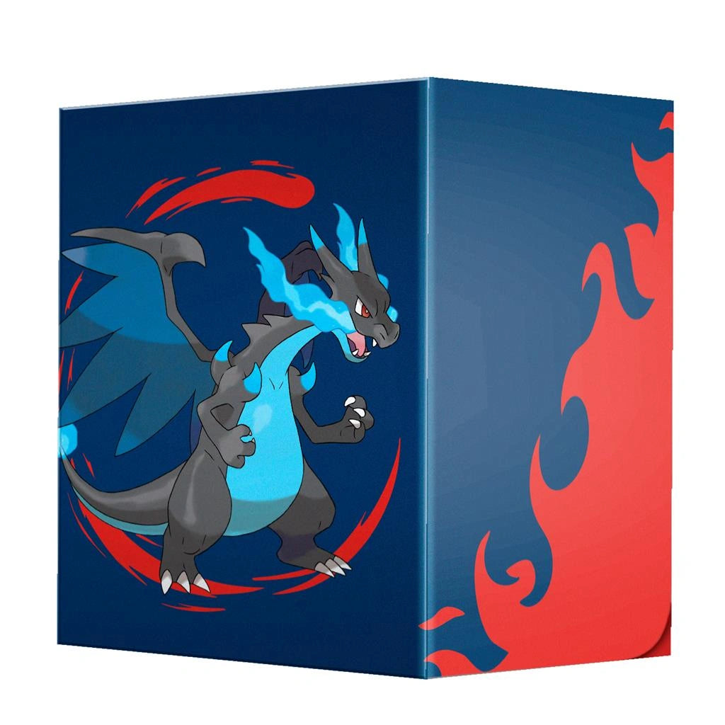 Mega Charizard X 100+ Deck Box for the Pokémon Trading Card Game
