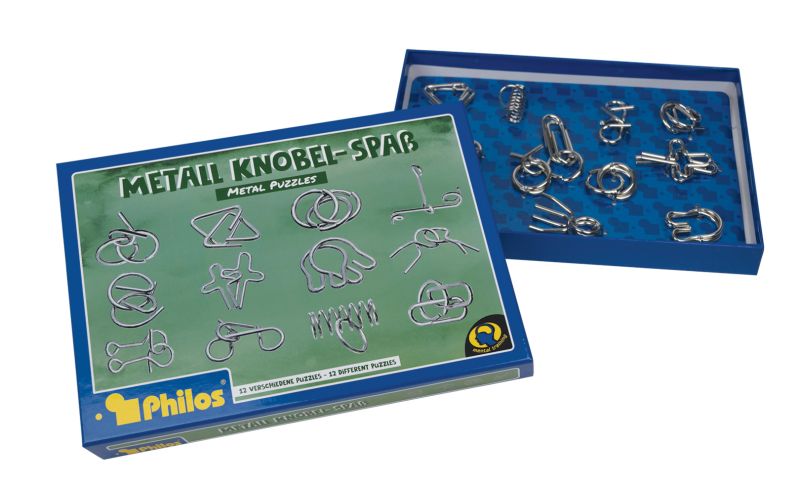 Metal Puzzles, 12 Puzzles (5099)