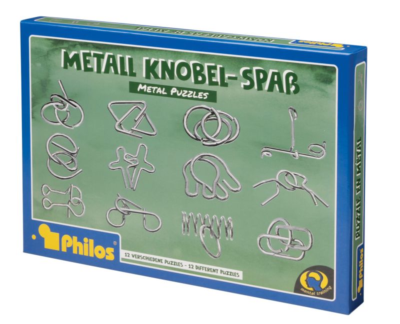 Metal Puzzles, 12 Puzzles (5099)
