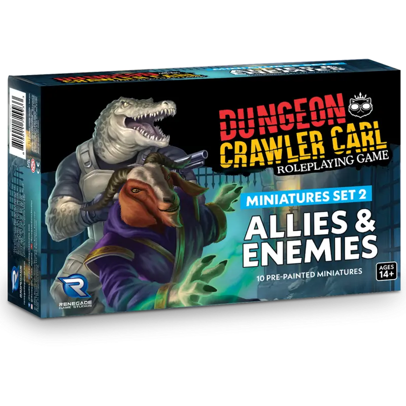Dungeon Crawler Carl RPG Minis Set 2 Allies & Enemies