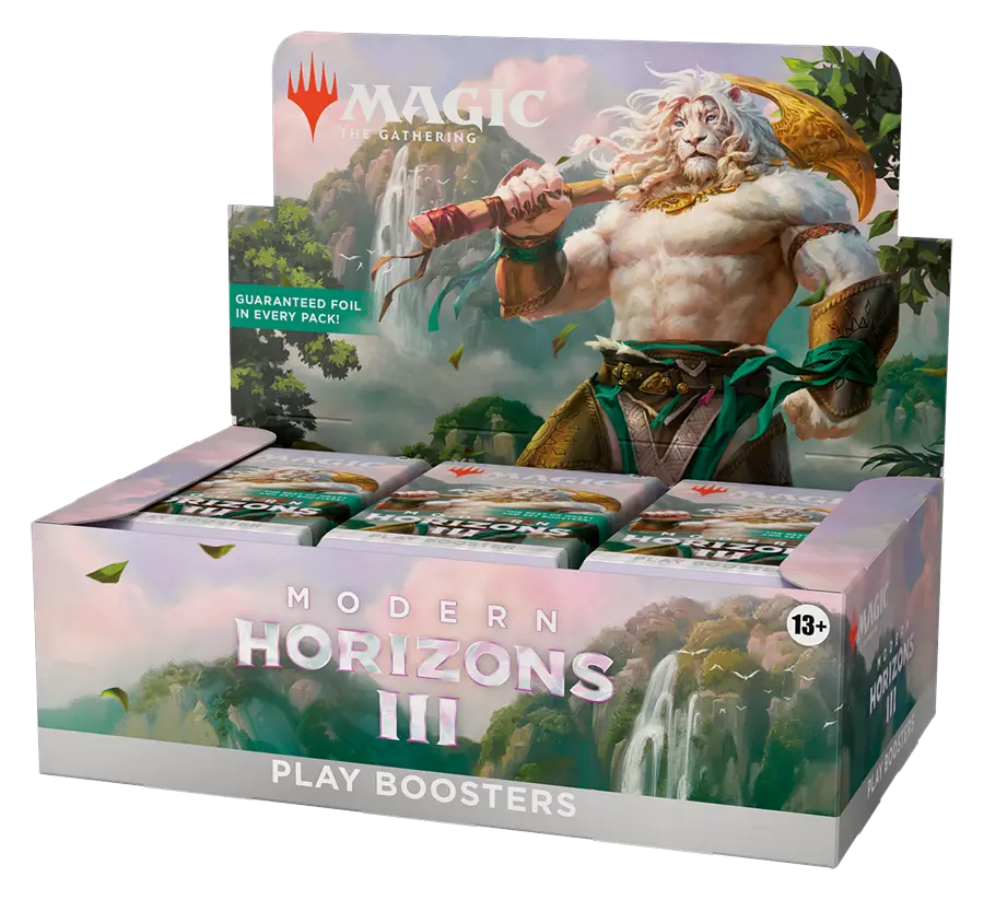 Modern Horizons 3 Play Booster Display