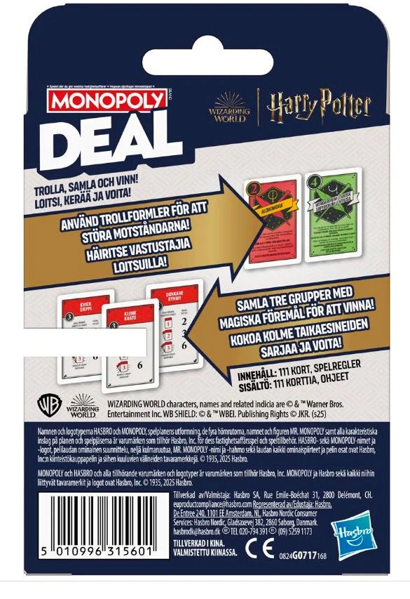Monopoly Deal Harry Potter