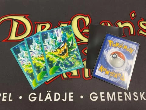 Ogerpon ex Premium Collection Sleeves (65) for Pokémon
