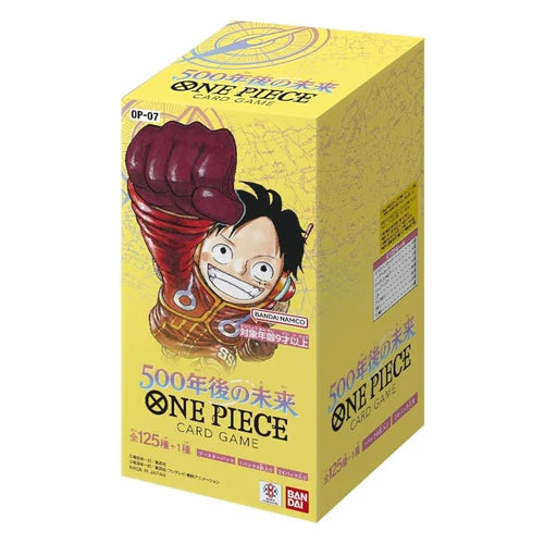 One Piece Card Game - 500 Years Into the Future OP07 Booster Display (24 Packs) Japansk