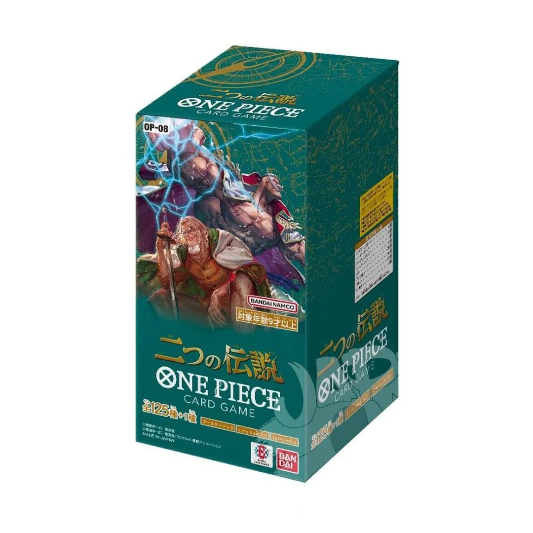 One Piece Card Game - Two Legends OP08 Booster Display (24 Packs) Japansk