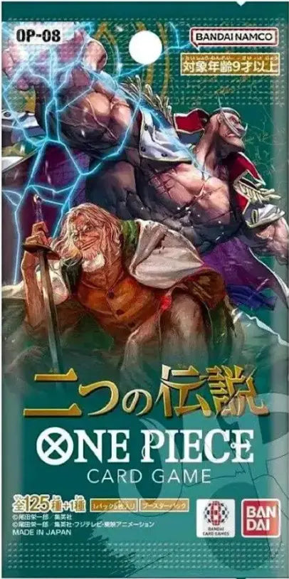 One Piece Card Game - Two Legends OP08 Booster Japansk