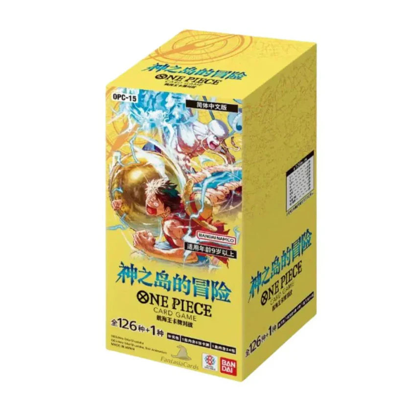 One Piece Card Game Adventure on Kami's Island - Booster Display OP15 (24 Packs) Japansk