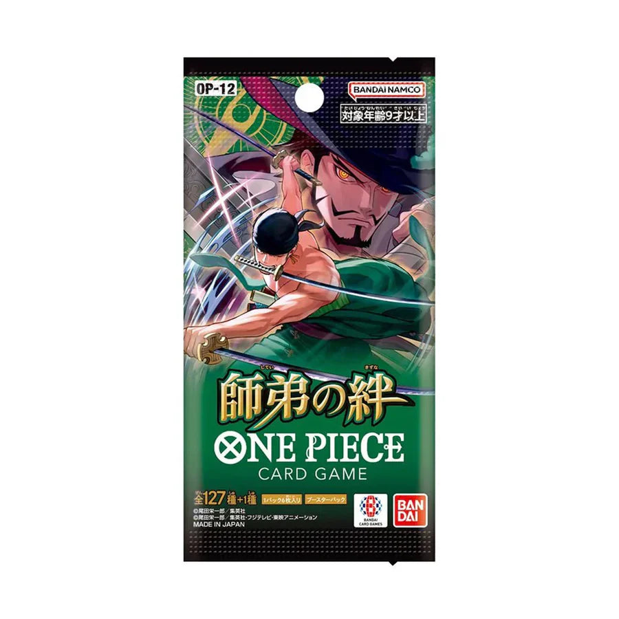 One Piece Card Game Legacy of the Master - Booster OP12 Japansk