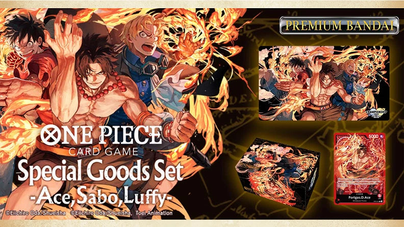 One Piece Card Game: Special Goods Set - Ace/Sabo/Luffy