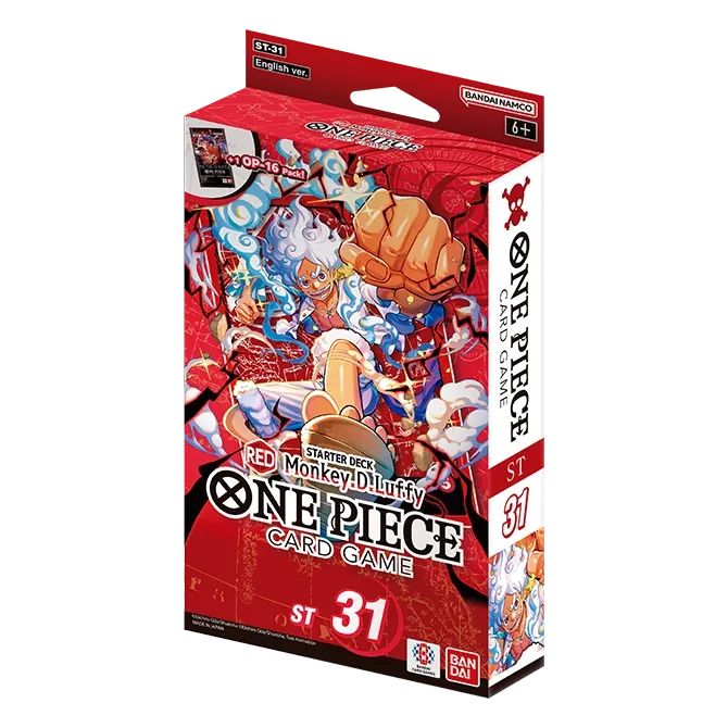 One Piece Card Game: ST31 Starter Deck - Red Monkey.D.Luffy