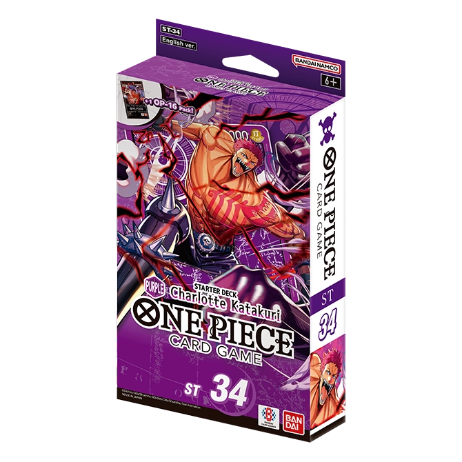 One Piece Card Game: ST34 Starter Deck - Purple Katakuri