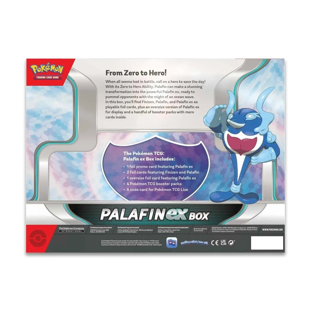 Pokemon TCG: Palafin EX Box