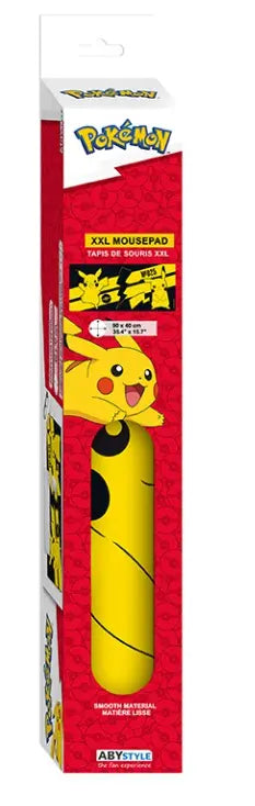 Pokémon - Mousepad XXL - Pikachu (90cm x 40cm)