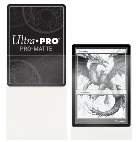 PRO-Matte Standard Deck Protector Sleeves Clear (50)