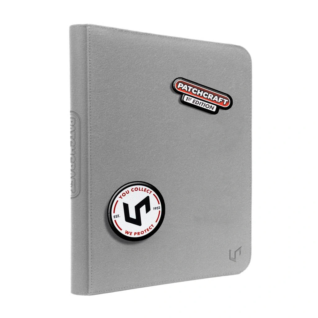 Patchcraft Zippered 9-Pocket PRO-Binder Gray