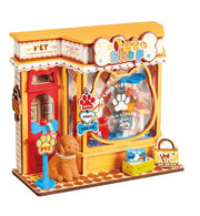 Pawfect Pet Shop - DIY Miniature House, Bookshelf Decoration Kit - Rolife