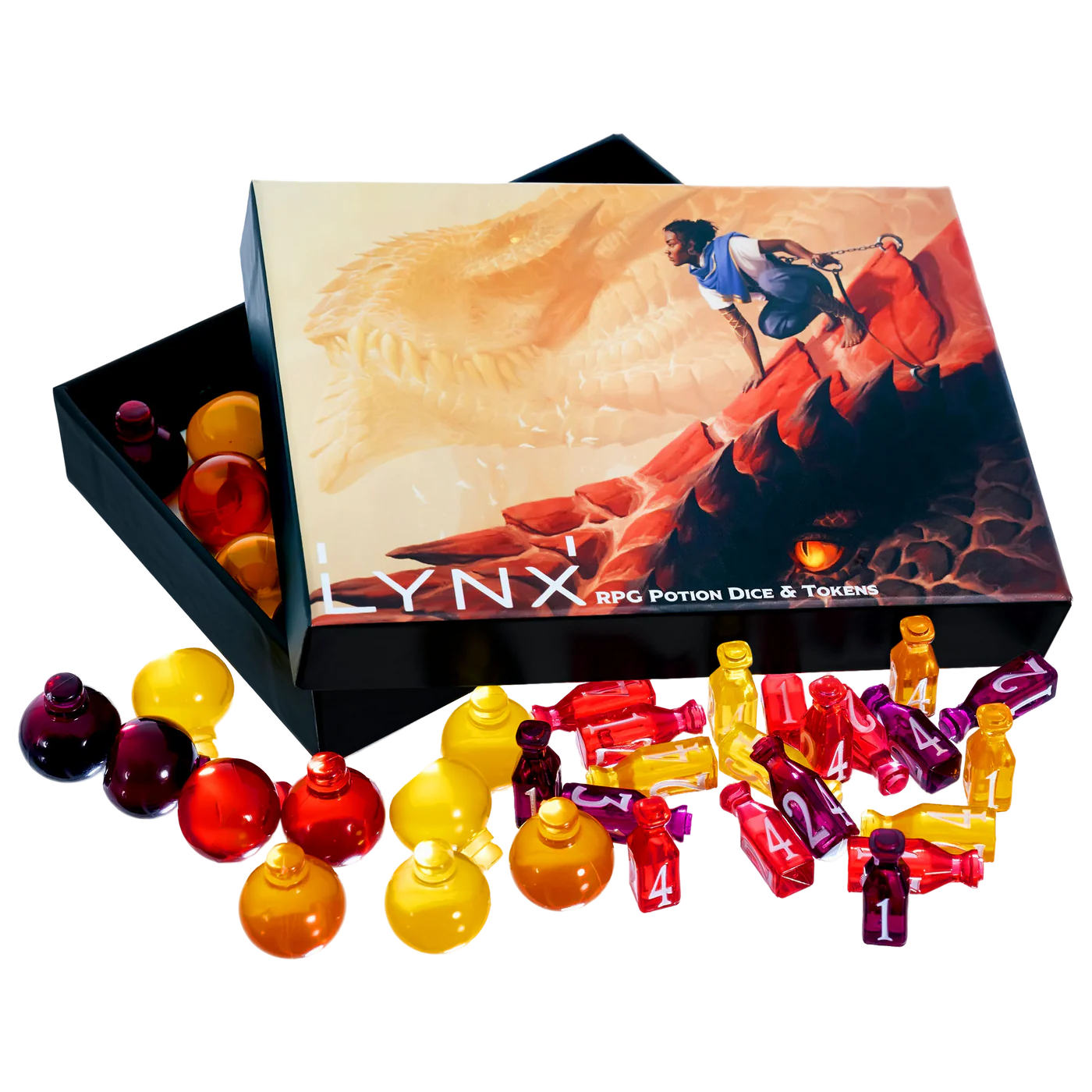 DnD Healing Potion Markers & Dice | For Dungeons & Dragons (D&D)
