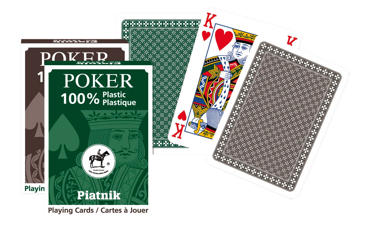 Piatnik - Poker kortlek plast