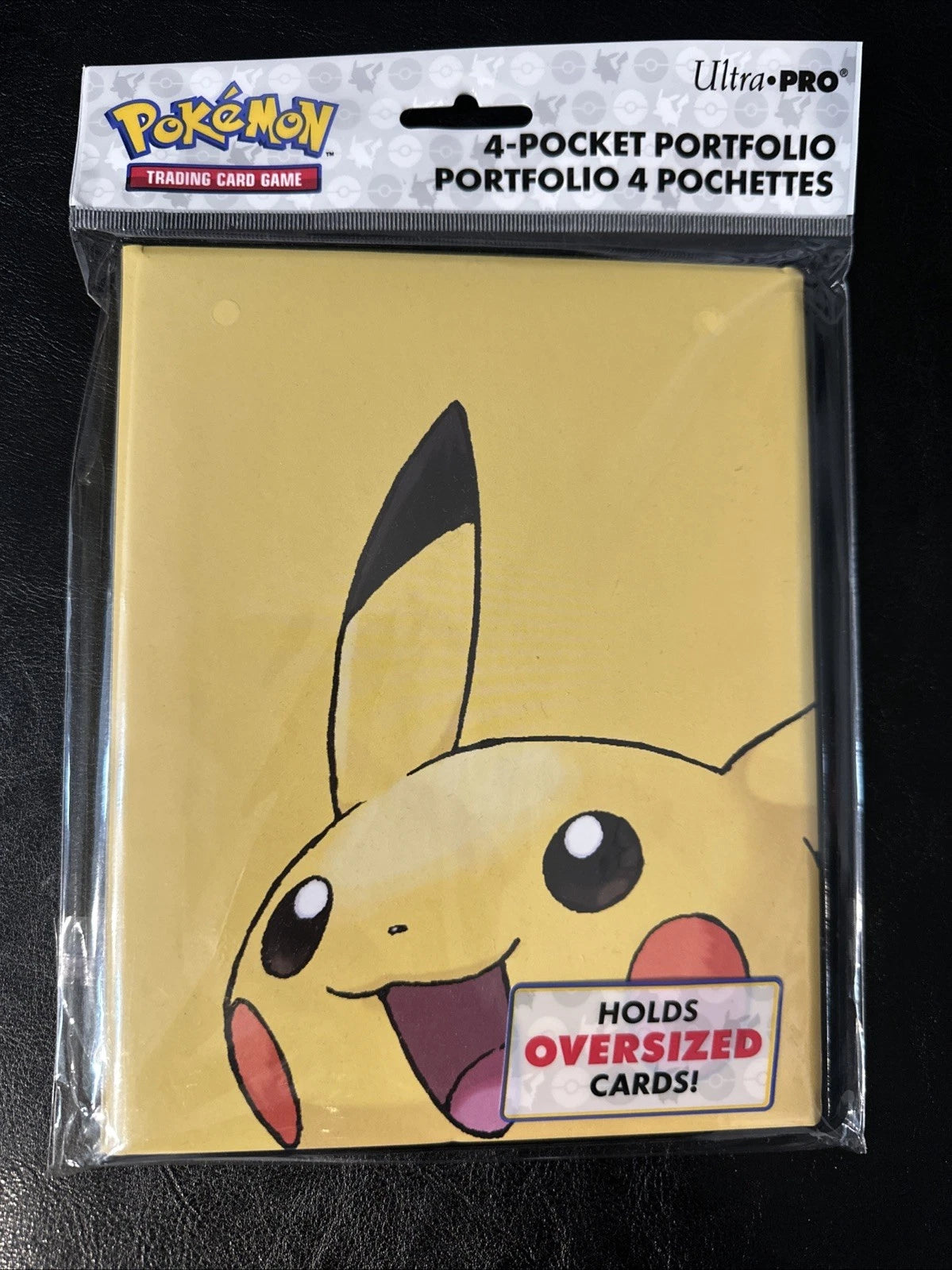Ultra Pro Pokemon 4-pocket Pikachu Pärm (80+4)