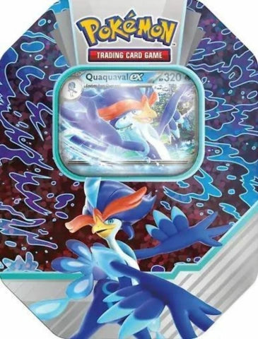 Pokémon: Paldea Partners EX Tin Fall 23 - Quaquaval