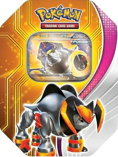 Pokémon: Paradox Destinies Fall ex Tin Iron Boulder