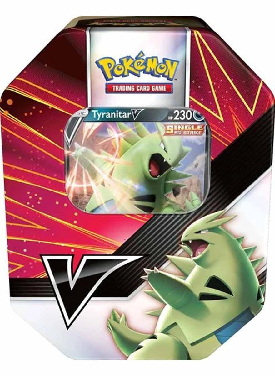 Pokémon: Summer Tin 2021 V Strikers Tin - Tyranitar V