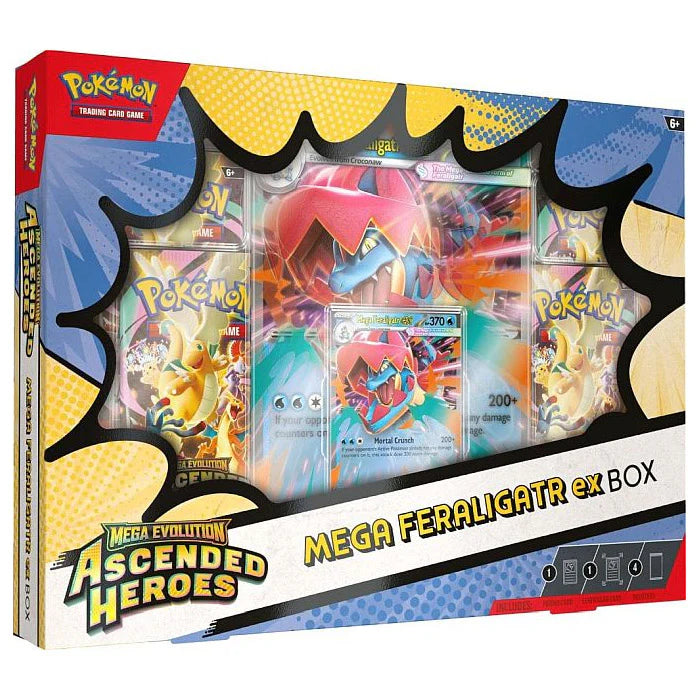 Pokémon TCG - Ascended Heroes Mega Feraligatr ex Box