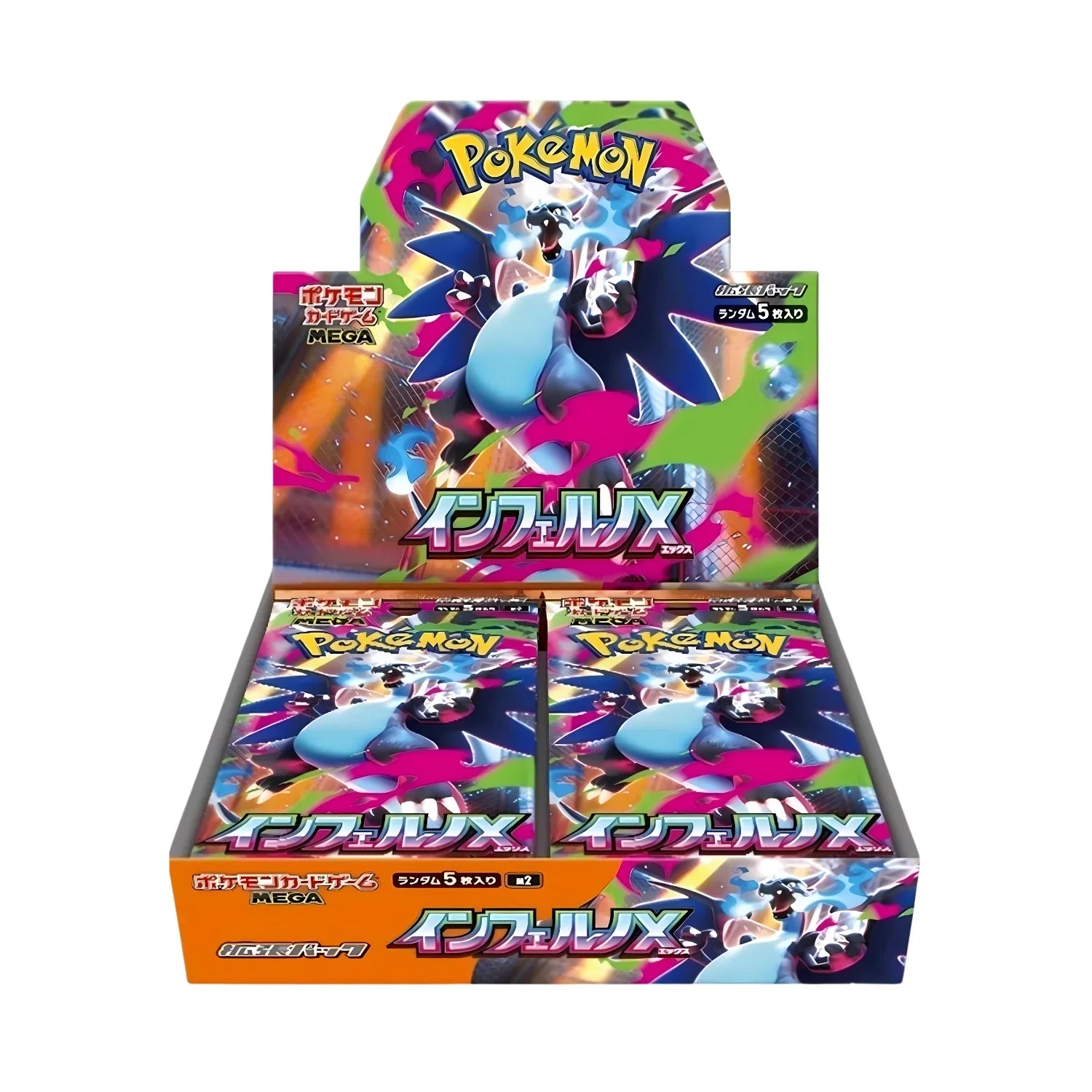 Pokémon TCG - Inferno X Booster Japansk Display (30 Boosters)