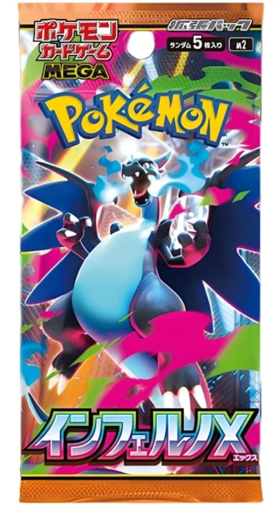 Pokémon TCG - Inferno X Booster Japansk