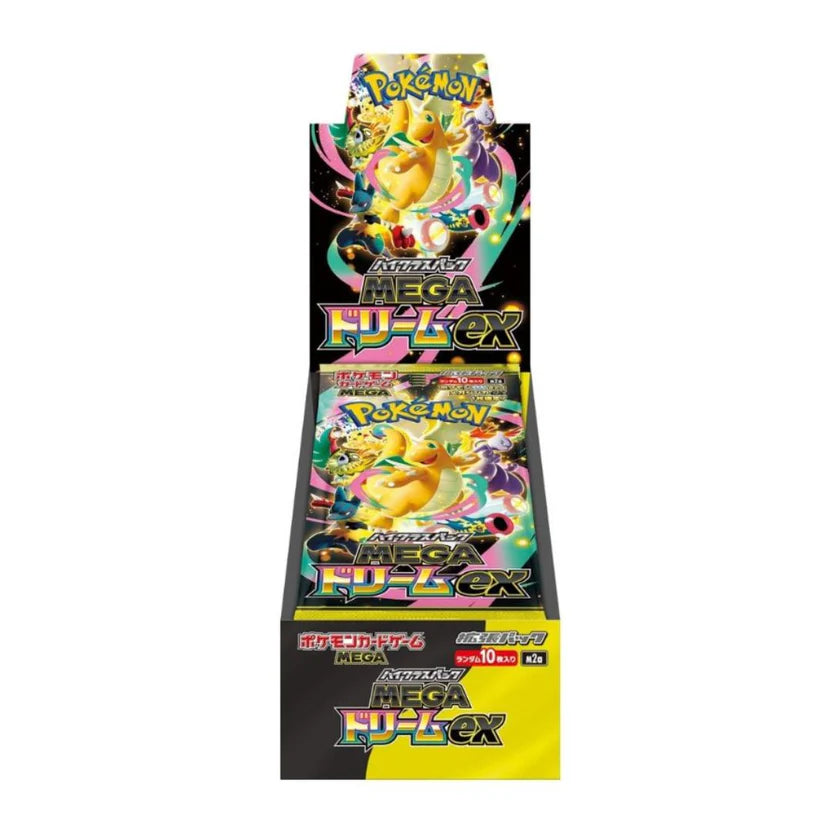 Pokémon TCG - Mega Dream ex Booster box (10 boosters) Japansk