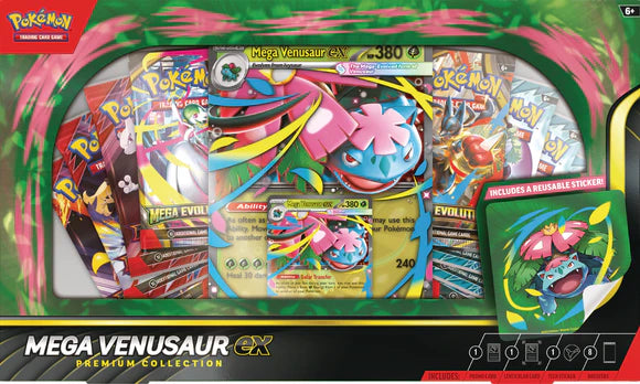 Pokémon TCG - Mega Venusaur ex Premium Collection Box