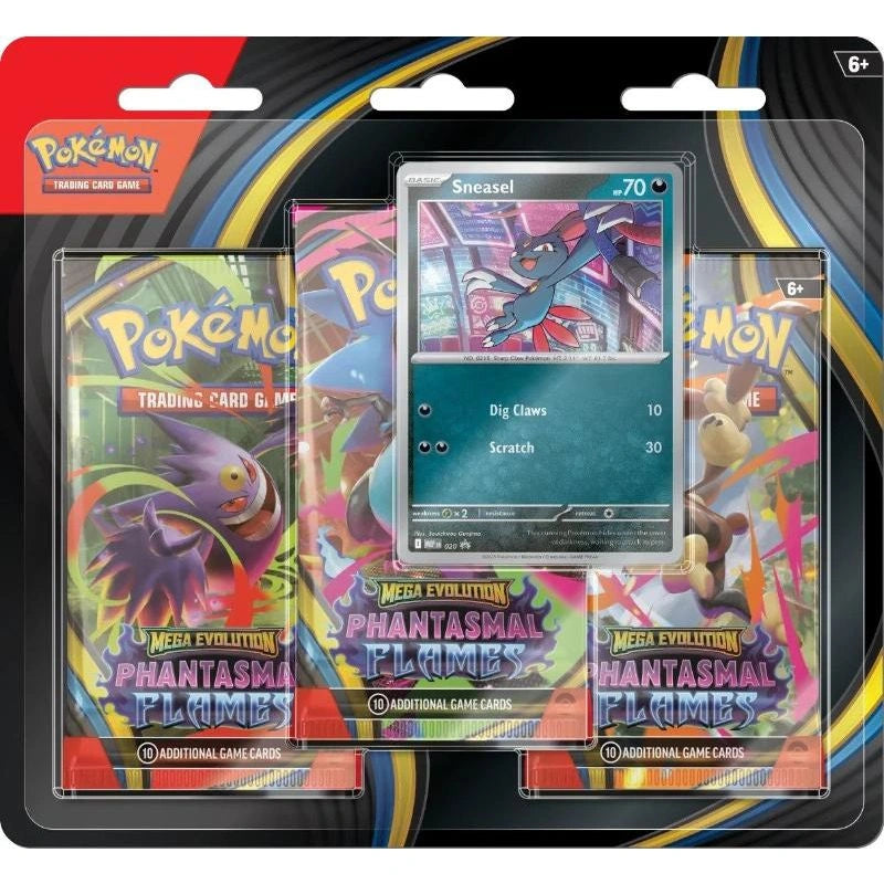 Pokémon TCG - Phantasmal Flames 3-Pack Blister