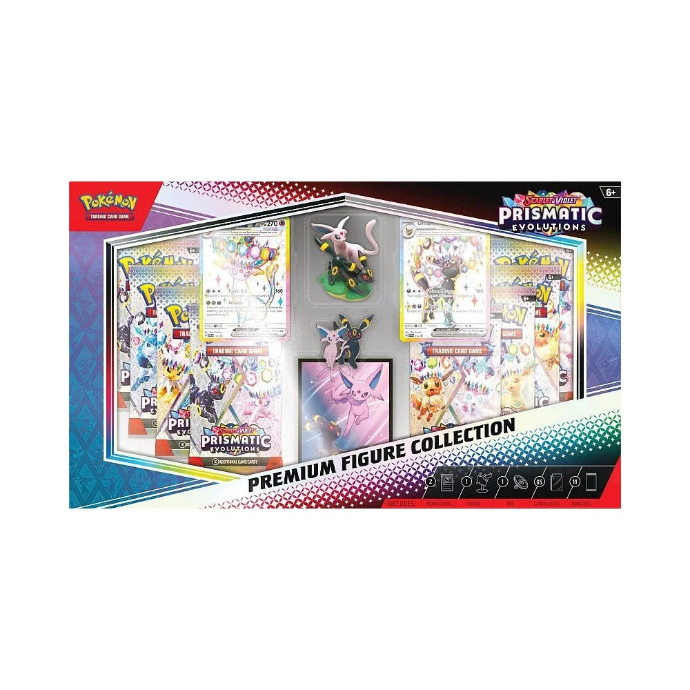 Pokémon TCG - Scarlet & Violet Prismatic Evolutions Premium Figure Collection