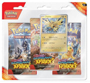Pokémon TCG - Scarlet & Violet  Surging Sparks 3-pack Blister - Zapdos