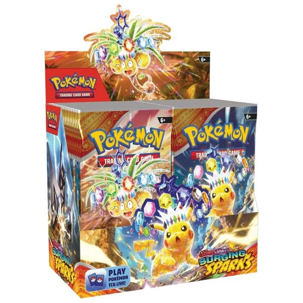 Pokémon TCG - Scarlet & Violet 8 Surging Sparks Booster Display (36 Booster) (Max 1 per kund)