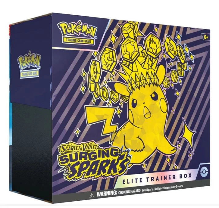 Pokémon TCG - Scarlet & Violet  Surging Sparks Elite Trainer Box
