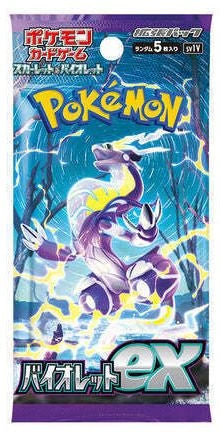Pokémon TCG - Violet EX Booster Japansk