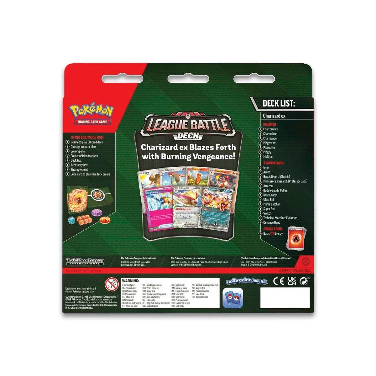 Pokémon TCG: Charizard ex League Battle Deck – Dragon's Lair