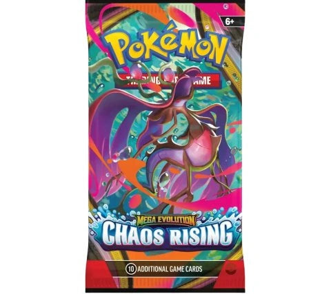 Pokémon TCG: Mega Evolution - Chaos Rising Booster (Max 24 per customer)