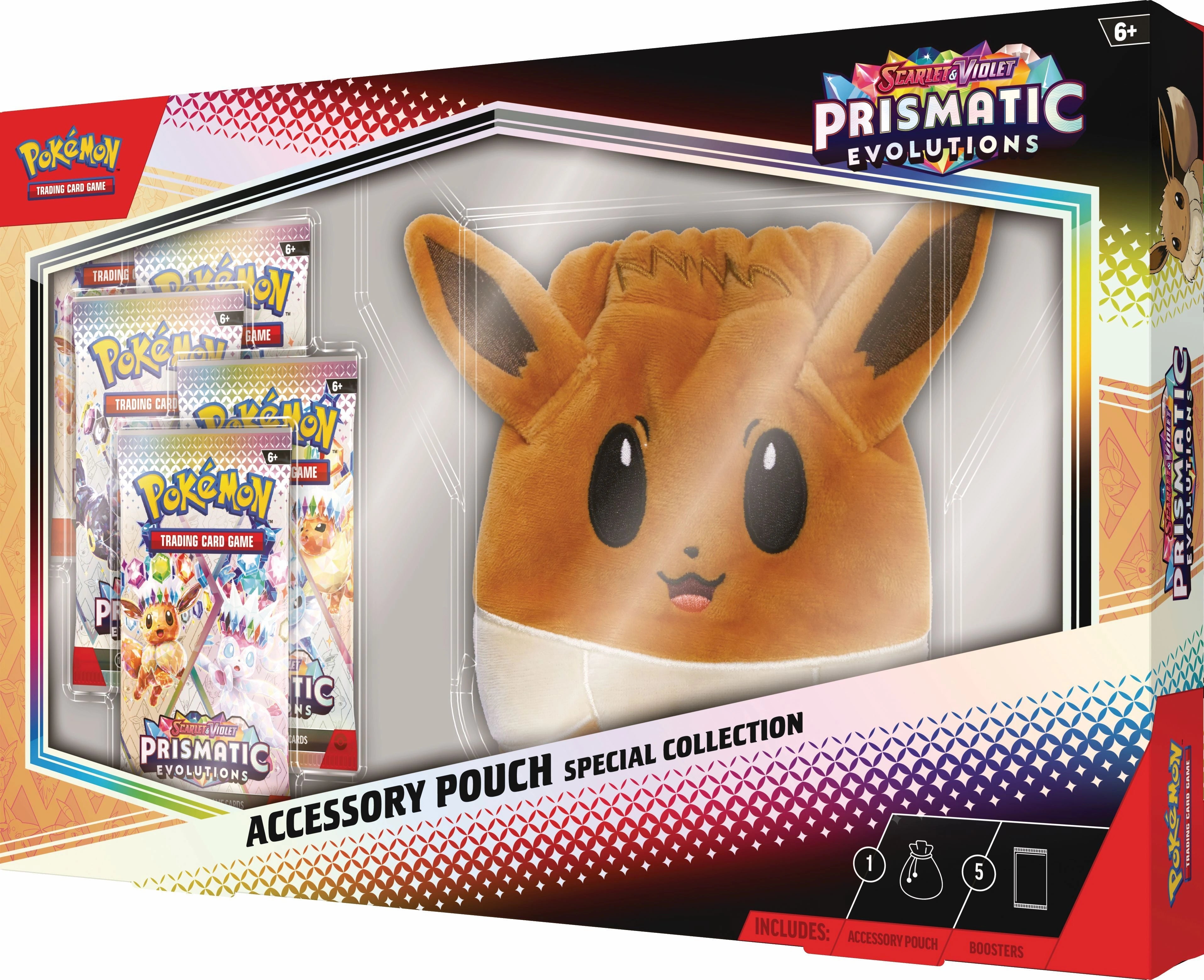 Pokémon TCG: Scarlet & Violet - Prismatic Evolutions Accessory Pouch Special Collection