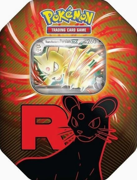Pokémon TCG: Team Rocket Tin Persian